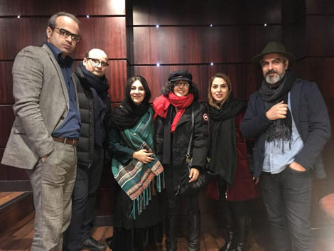 گلشیفته فراهانی به دیدن یک فیلم ایرانی نشست
