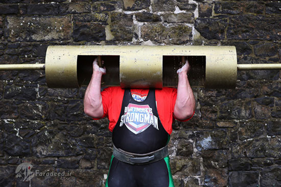 رقابت قوی‌ترین مردان دنیا در ایرلند
