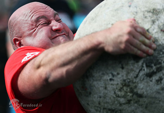 رقابت قوی‌ترین مردان دنیا در ایرلند