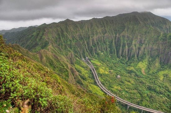 یک آزادراه فوق رویایی در هاوایی +عکس