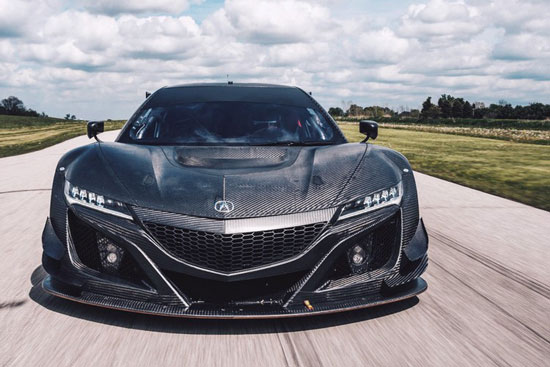 عکس: آکورا NSX GT3 با بدنه تمام کربنی