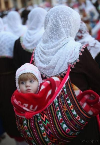 چهره عجیب این عروس خانم‌ها! +عکس