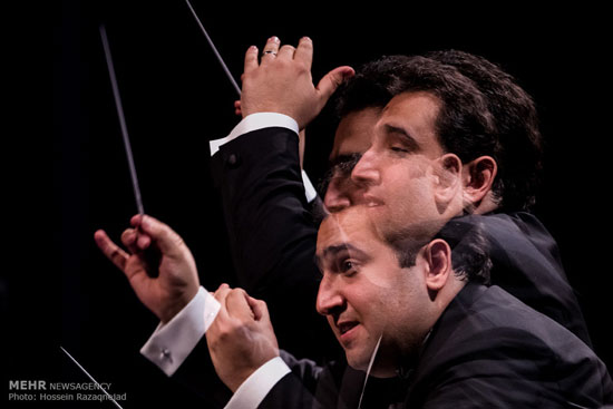 تصاویری از ارکستر موسیقی ملی ایران