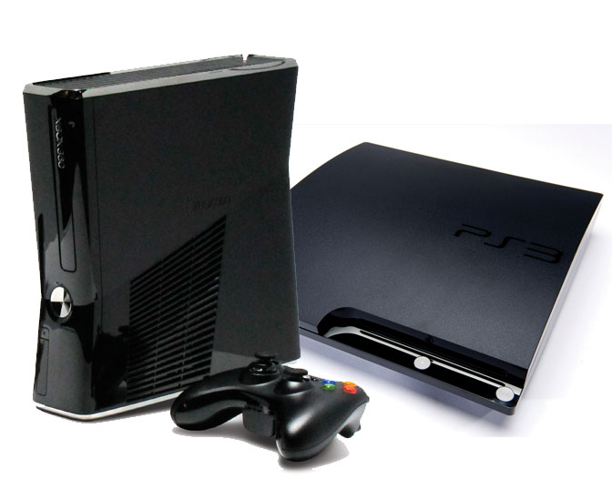 رقابت دو کنسول باریک شده PS3 و XBOX 360