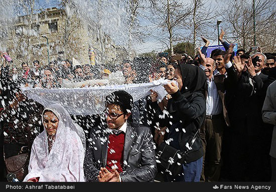 مراسم جشن ازدواج دانشجویی