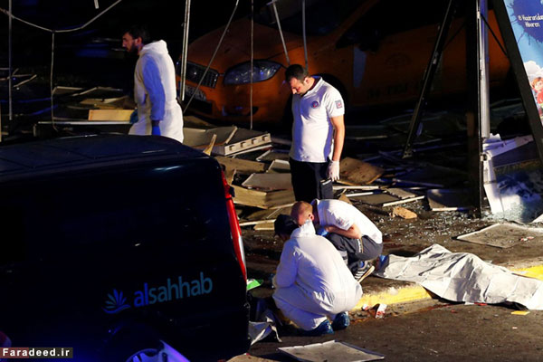 حمله انتحاری به فرودگاه «آتاتورک» +عکس