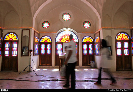 عکس: خانه تاریخی طباطبایی‌ها در کاشان