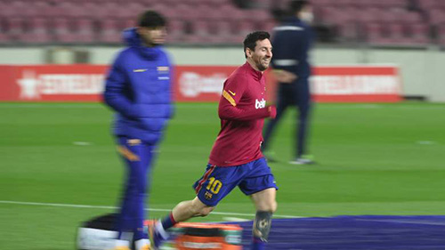 بازگشت مسی به تمرین بارسلونا