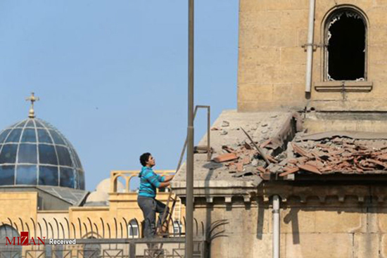 انفجار در کلیسایی در مصر