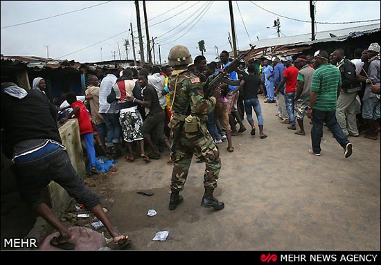 عکس: اجبار برای قرنطینه مبتلایان به «ابولا»!