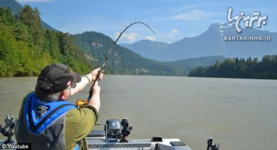 شکار بزرگترین ماهی آمریکای شمالی+عکس