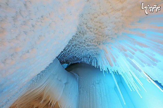 غار‌های یخی که حتی تابستان هم آب نمی‌شوند