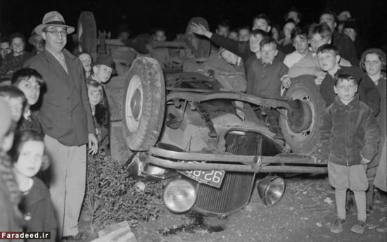 90 سال پیش تصادف‌ها چه شکلی بود؟