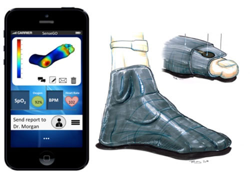 جوراب هوشمند برای دیابتی‌ ها +عکس