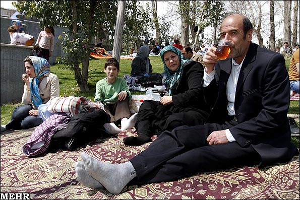 گزارش تصویری: سیزده به در تهران (1)