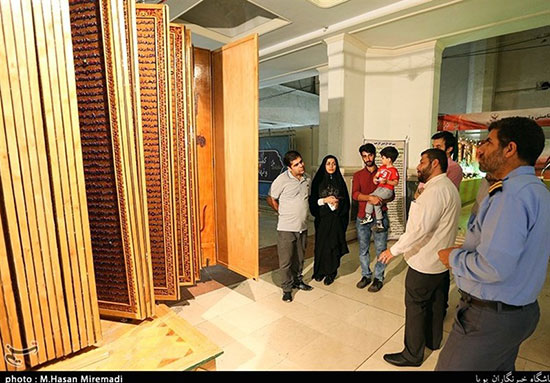نمایش بزرگترین قرآن طلقی جهان در نمایشگاه قرآن