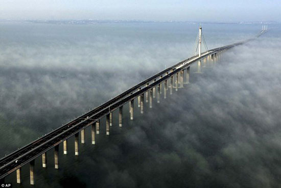 طولانی ترین پل دریایی جهان +عکس