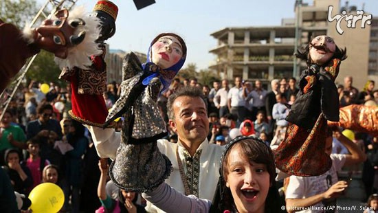 کارناوال عروسکی در خیابان‌های تهران +عکس