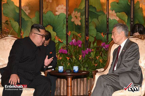 کیم جونگ اون با نخست وزیر سنگاپور دیدار کرد
