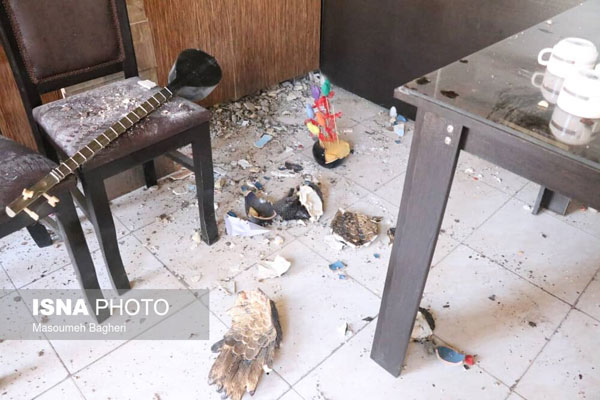 خسارات ناشی از زلزله در مسجد سلیمان