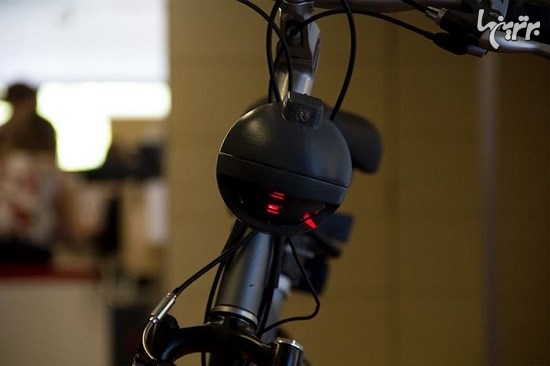 سیستم نورپردازی که از دوچرخه سوار محافظت می‌کند
