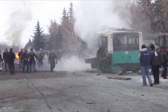 انفجار اتوبوس در ترکیه‎