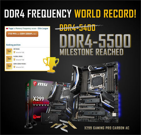 رکورد رم DDR4 جهان شکسته شد!