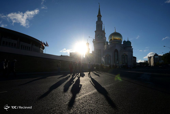 عکس: نماز عید فطر در مسکو