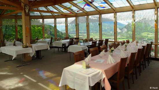 رستوران رویایی در سوئیس +عکس