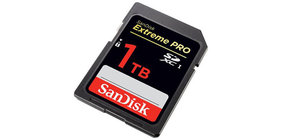 کارت حافظه 1 ترابایتی SanDisk معرفی شد
