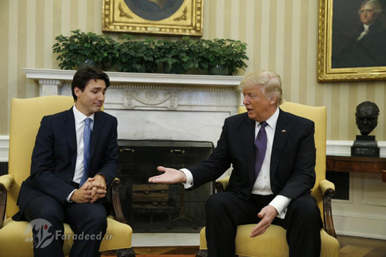 نخست‌ وزیر کانادا مهمان ترامپ شد