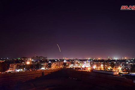حمله موشکی اسرائیل به فرودگاه بین‌المللی دمشق