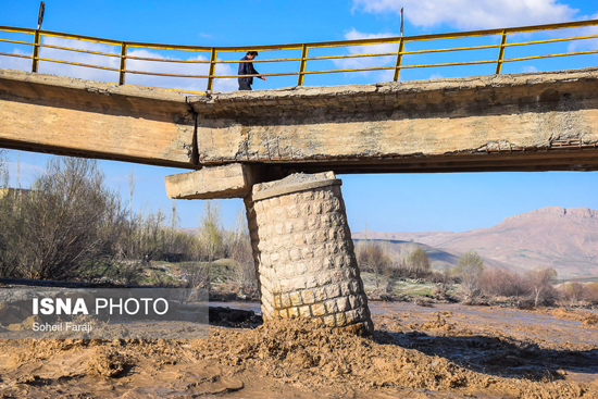 سیل در روستاهای آذربایجان غربی