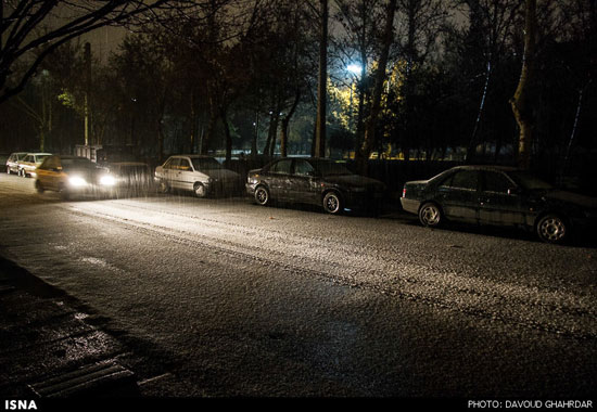 عکس: بارش برف در تهران