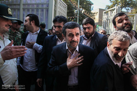 عکس: مردان سیاست در یک مراسم ترحیم