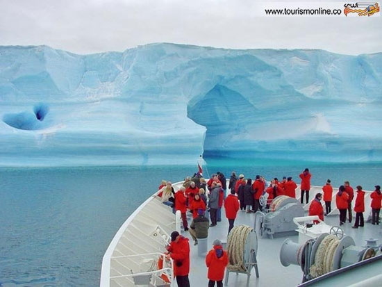 تصاویر دو مکان زیبا در قطب جنوب!