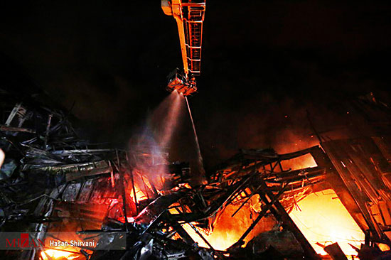 بزرگترین شرکت قطعه سازی ایران در آتش سوخت