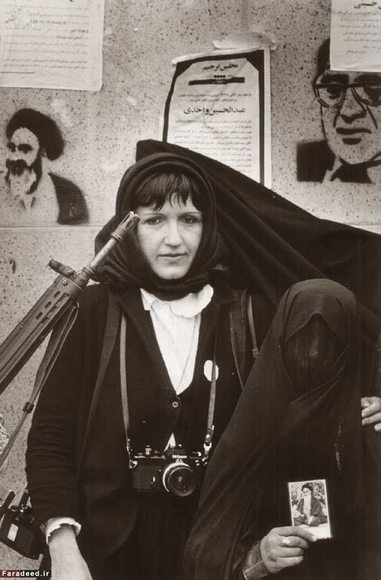 عکاس زن مشهور فرانسوی در ایران +عکس