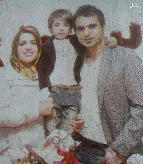 عکس: هادی نوروزی به همراه پسر و همسر