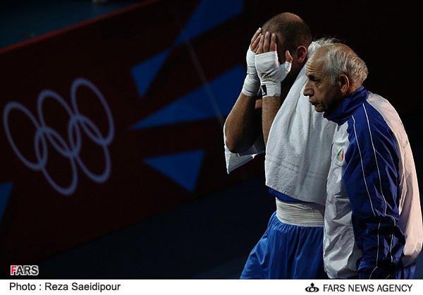 عکس؛ روزبهانی از کسب مدال المپیک بازماند