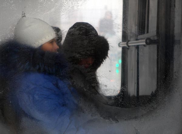 تصاویر: سرمای 50 درجه زیر صفر روسیه