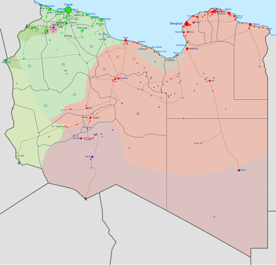 آیا لیبی به سه کشور مجزا تقسیم می‌شود؟
