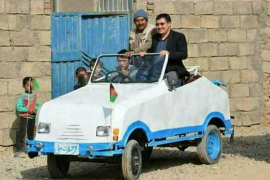 نخستین خودروی ملی افغانستان