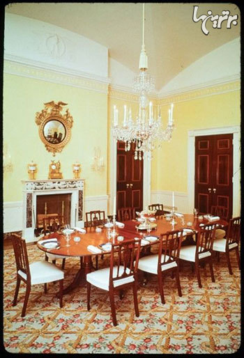 دکوراسیون داخلی کاخ سفید طی دوره های مختلف