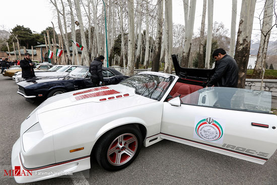نمایش خودروهای کلاسیک و قدیمی در تهران