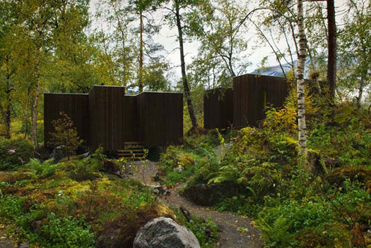 لذت بردن از طبیعت بکر در این هتل متفاوت نروژی