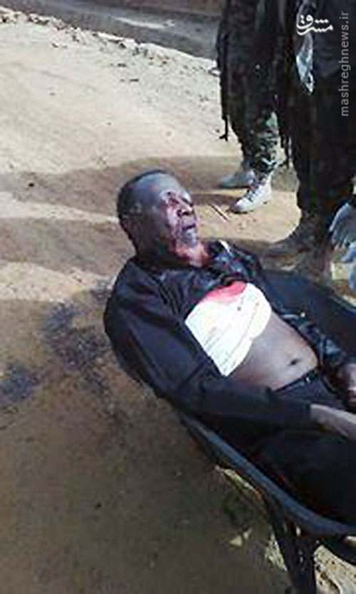 عکس: شیخ زکزاکی زیر شکنجه ارتش نیجریه