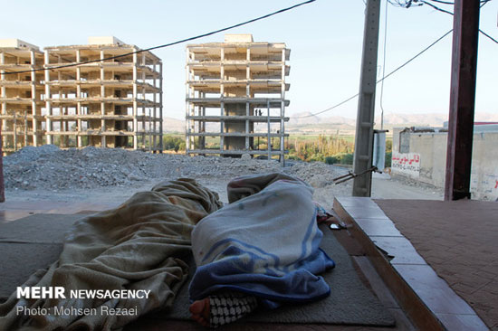 مناطق زلزله زده کرمانشاه پس از یک سال