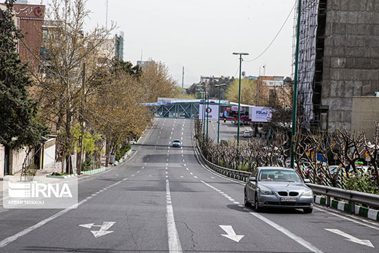 نفس کشیدن خیابان‌های تهران در اولین روز بهار
