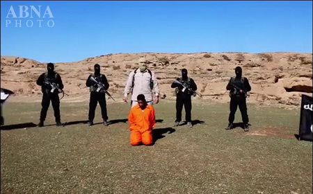 داعش یکی از نیروهای بدر را سربرید +عکس